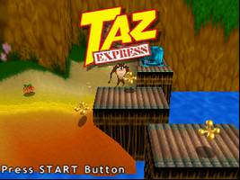 Taz Express Title Screen